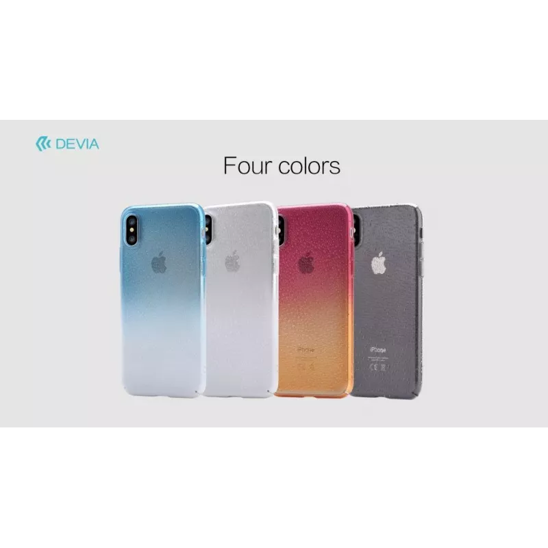 Devia Apple iPhone X Amber Case blu