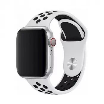 Devia Cinturino Deluxe Sport 2 per Apple Watch 40 mm / 38 mm bianco