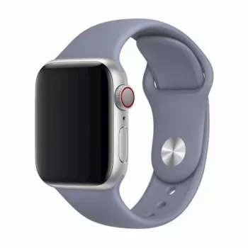 Devia Apple Watch 44mm / 42mm Cinturino Deluxe Sport Grigio lavanda