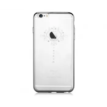 DEVIA Custodia protettiva Crystal Iris Silver per Apple iPhone 6/6s