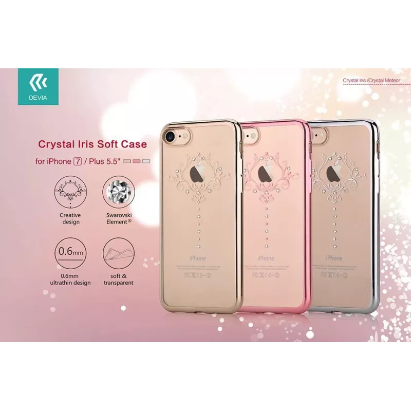 Devia Crystal Iris Soft Case per Samsung Galaxy S8 Plus - Nero