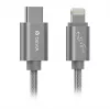 Cavo Devia Gracious USB-C a Lightning 1m grigio