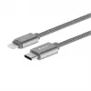 Cavo Devia Gracious USB-C a Lightning 1m grigio