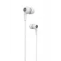 Devia Kintone Auricolari con filo con jack da 3,5 mm, bianco