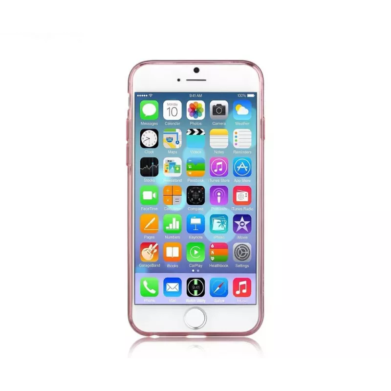 Devia Naked Series Cover posteriore ultra-sottile traslucida opaca per Apple iPhone 7 / 8 - oro rosa
