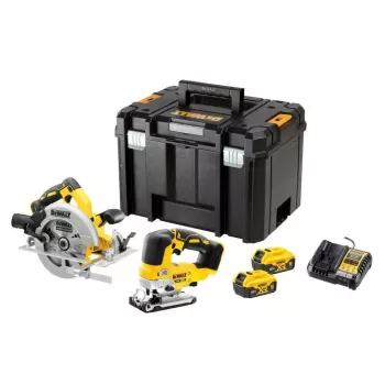 DEWALT set combinato 18V DCK2012P2T (DCS570 + DCS334) 2x5.0Ah