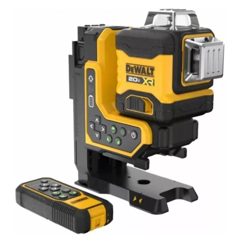 DEWALT 18V XR 3x360 Green laser con telecomando