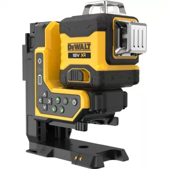 DEWALT 18V XR 3x360 Green laser con telecomando