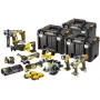 DEWALT 18V XR set combinato 10 pezzi - 4x5Ah