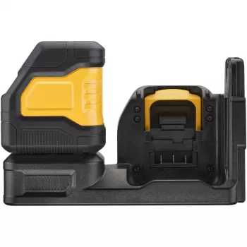 DEWALT laser a linee incrociate DCE088NG18, 12/18V (nero/giallo, senza batteria e caricabatterie, linee laser verdi, box T STAK)