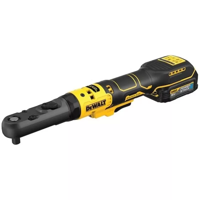 DEWALT DCF510E2G-QW 12V XR Set chiave a cricchetto a testa aperta brushless con 2 batterie da 2.0Ah, valigetta TSTAK