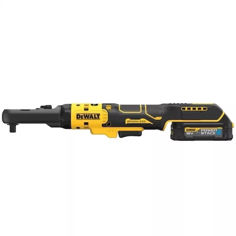 DEWALT DCF510E2G-QW 12V XR Set chiave a cricchetto a testa aperta brushless con 2 batterie da 2.0Ah, valigetta TSTAK