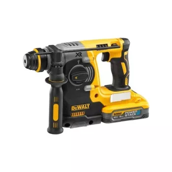 DEWALT DCH273H2T-QW 18V XR martello perforatore SDS-Plus brushless con 2 batterie 5.0Ah, caricabatterie e valigetta TSTAK