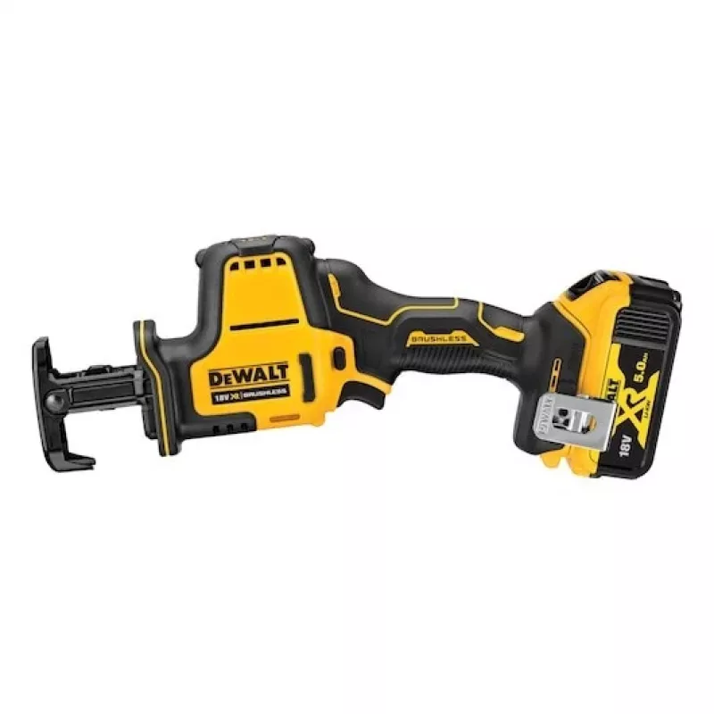 DEWALT DCS369P2-QW 18V XR Kit sega a sciabola brushless con 2 batterie da 5,0 Ah, caricabatterie e valigetta TSTAK II
