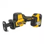 DEWALT DCS369P2-QW 18V XR Kit sega a sciabola brushless con 2 batterie da 5,0 Ah, caricabatterie e valigetta TSTAK II