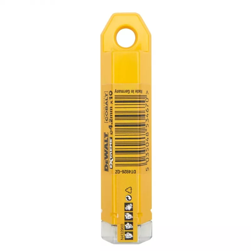 DEWALT DT4926-QZ Punta elicoidale HSS-G 6,5 mm DIN 338