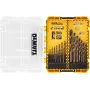 DEWALT DT70755-QZ set di punte per metallo HSS-G, 10 pezzi, attacco esagonale 1/4 pollice, angolo punta 135°, DIN 338, TSTAK Tough Case