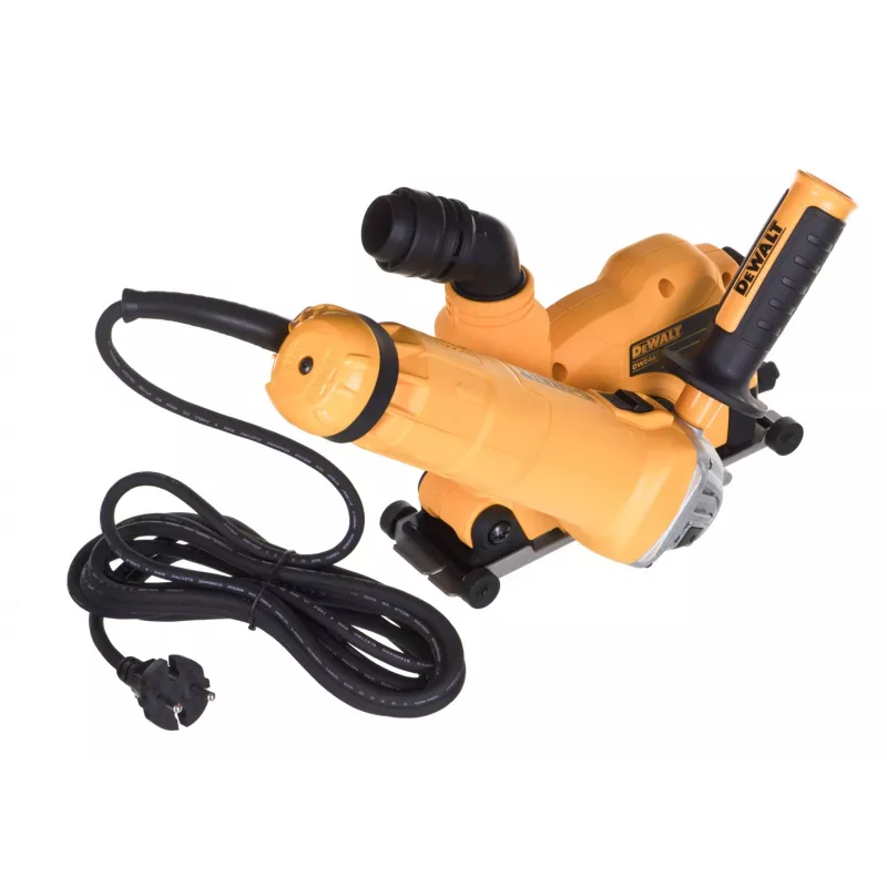 DEWALT DWE46107 Smerigliatrice angolare da 125 mm con cuffia antipolvere 1400 W