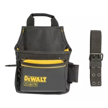DEWALT DWST40101-1 cassa portautensili heavy-duty telo, nero/giallo, idrorepellente, apertura ampia, fondo rinforzato