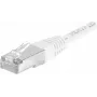 DEXLAN cavo patch Cat. 6A S/FTP, 25 m, bianco, 10 Gbit/s, PoE++, LSZH, Slim Boot 858370