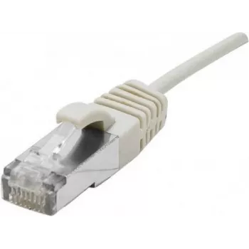 Dexlan cavo patch Cat. 6A S/FTP (PiMF) ultra sottile senza alogeni, grigio, 0,3 m 858700