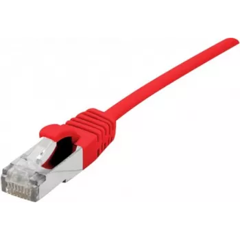 Dexlan cavo patch Cat. 6A S/FTP Ultra-Thin halogen-free, rosso, 5 m 858733