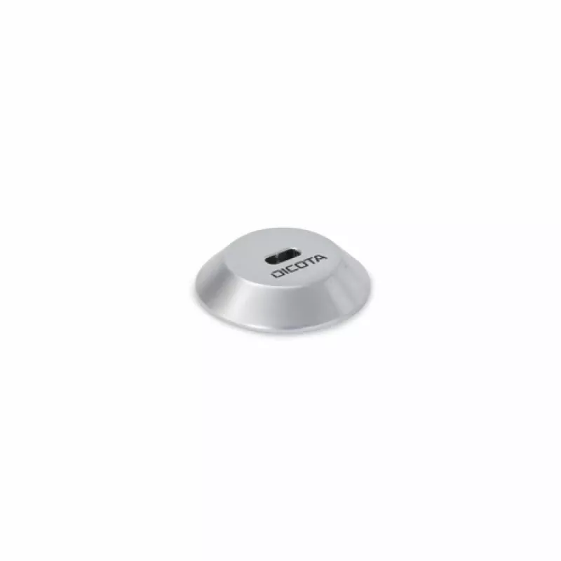 DICOTA piastra di ancoraggio per lucchetto laptop per T-Lock, argento D32052
