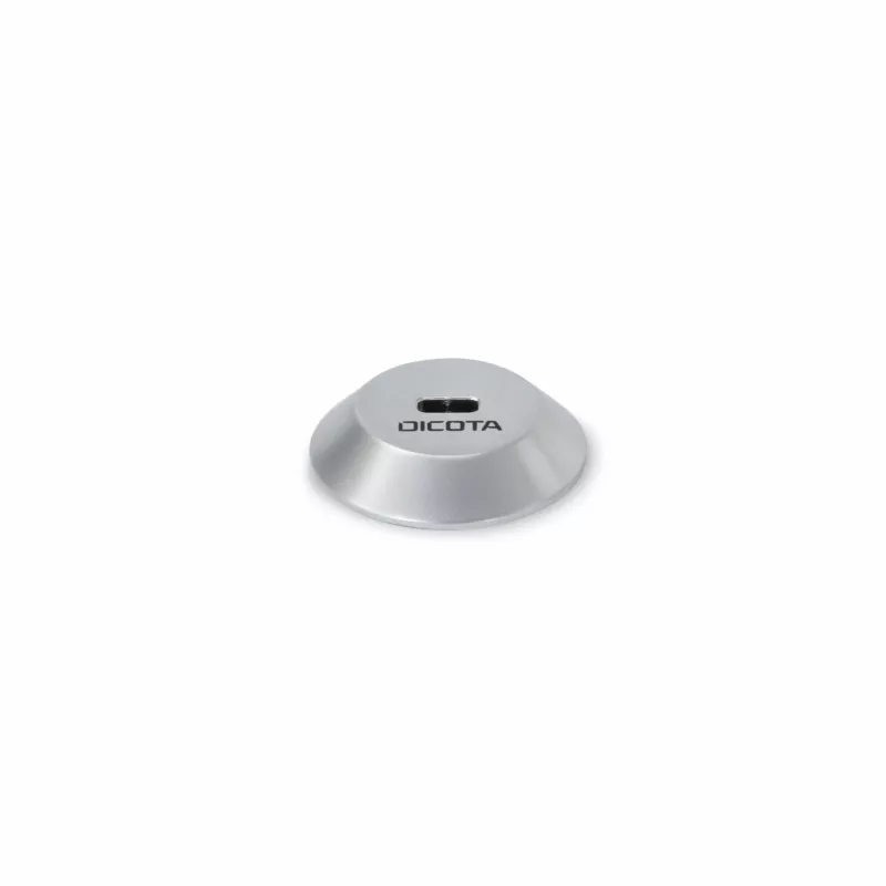 DICOTA piastra di ancoraggio per lucchetto laptop per T-Lock, argento D32052