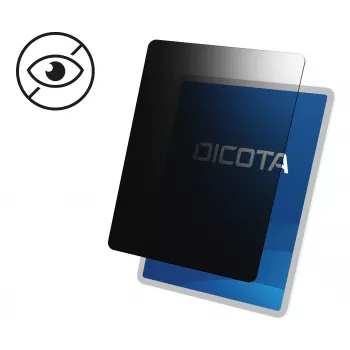 DICOTA Filtro privacy 4 vie adesivo per Apple iPad 10,9 pollici (10ª generazione) - nero