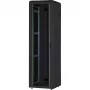 DIGITUS 42HE Armadio di rete Unique 600x600mm Porta in vetro nero