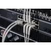 DIGITUS Cavo patch RJ-45 CAT 6A F/FTP angolato, rame, 0,3 m, grigio, confezione da 10