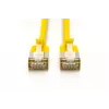 DIGITUS DK-1632-A-020S-Y-10 CAT 6A F/FTP cavo patch sottile (10 pz.), 2 m, LSZH, rame, 10 Gbps, giallo
