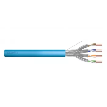DIGITUS Cavo di installazione Cat6A U/FTP Dca AWG 23/1 LSOH 500m blu rotolo