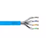 DIGITUS Cavo di installazione Cat6A U/FTP Dca AWG 23/1 LSOH 500m blu rotolo