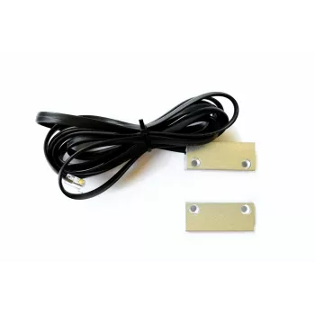 Digitus DN-S-D sensore di contatto porta per rack server, interruttore magnetico reed, RJ45, cavo 2,5 m, bianco