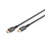 Digitus DisplayPort 2.1 cavo di collegamento, 16K, 80 Gbps, 2 m, Nero