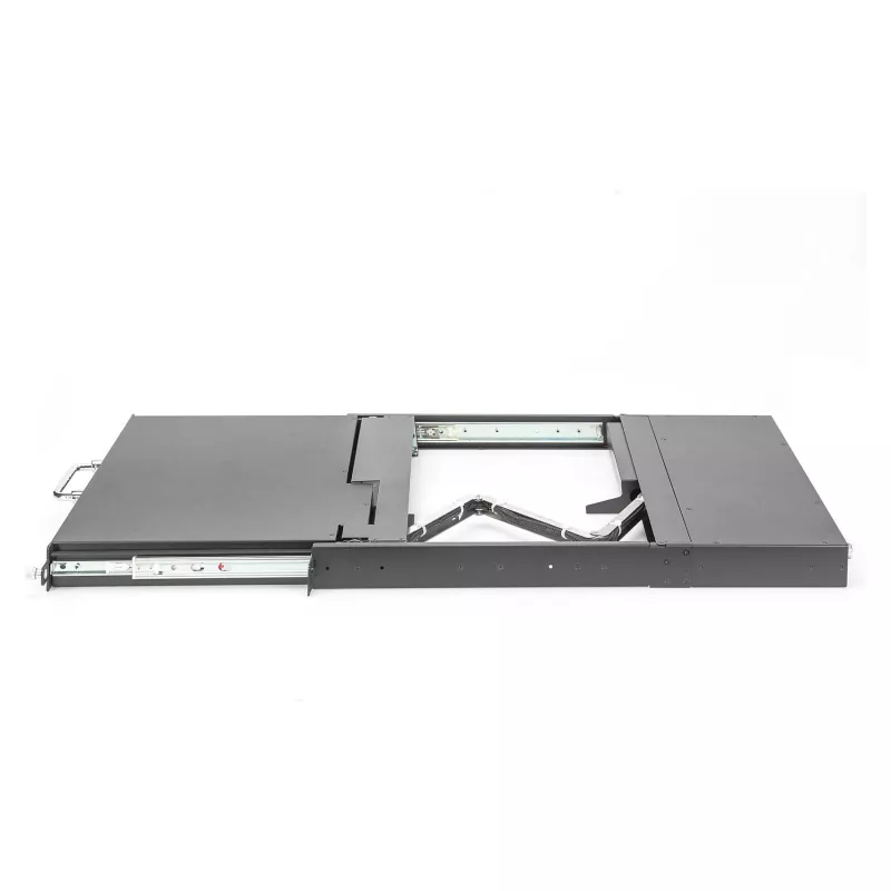 DIGITUS Console modulare 17 pollici LCD HD, KVM VGA 16 porte, layout tastiera tedesco
