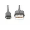 DIGITUS cavo USB 2.0 Type-A - Micro-B maschio/maschio 1,8m nero