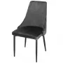 Sedia da pranzo grigia HF0031 45x50x90