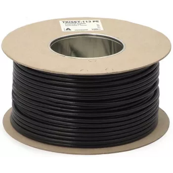 DIPOL TRISET-113 cavo coassiale riempito di gel 75 Ohm guaina PE classe A 100 dB