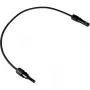 DIVERSE prolunga solare 6mm², connettore maschio-femmina 0,5m, nero