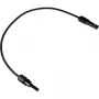 DIVERSE cavo di prolunga solare 6mm², connettore maschio MC4 su femmina, 1,5 metri, nero