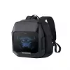 Divoom Cyber Bag Premium impermeabile con display LED pixel art e controllo tramite app nero