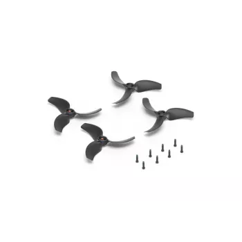 DJI Avata 2 Eliche (coppia) – Ricambio ufficiale, attacco rapido, 3 pale, nero