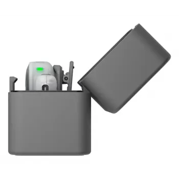 DJI Mic Mini 2S sistema microfonico wireless (2 trasmettitori + 1 ricevitore + custodia di ricarica)