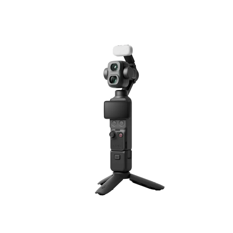 DJI Osmo Pocket 4P Vlog Combo fotocamera 4K, nero