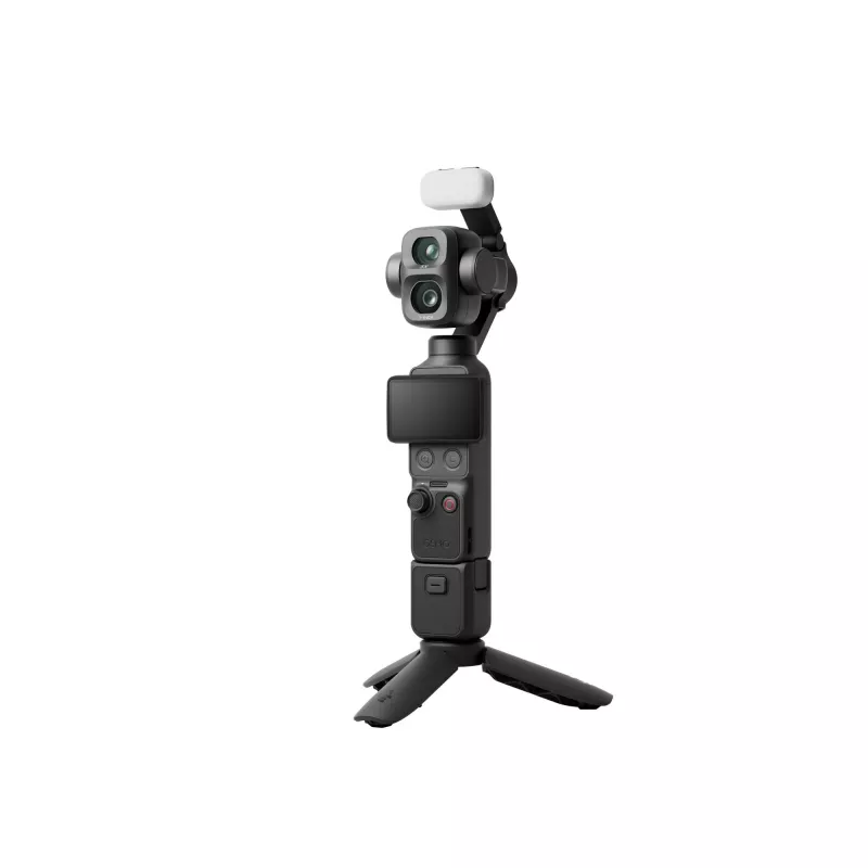 DJI Osmo Pocket 4P Vlog Combo fotocamera 4K, nero