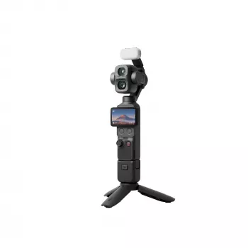 DJI Osmo Pocket 4P Vlog Combo fotocamera 4K, nero