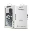 DKNY Liquid Glitter Big Logo Custodia iPhone 14/15/13 - Nero
