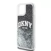 DKNY Liquid Glitter Big Logo Custodia iPhone 14/15/13 - Nero